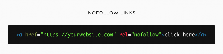 Bỏ qua các liên kết có gắn thẻ "nofollow"